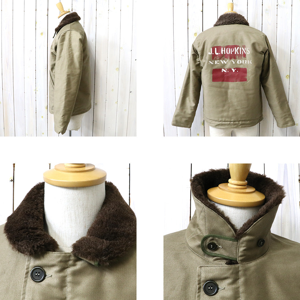 WAREHOUSE : Lot 2227 FINAL FORM OF WWII 1945 N-1 WINTER JACKET KHAKI(NXSX 79062)(PATTERN-C)