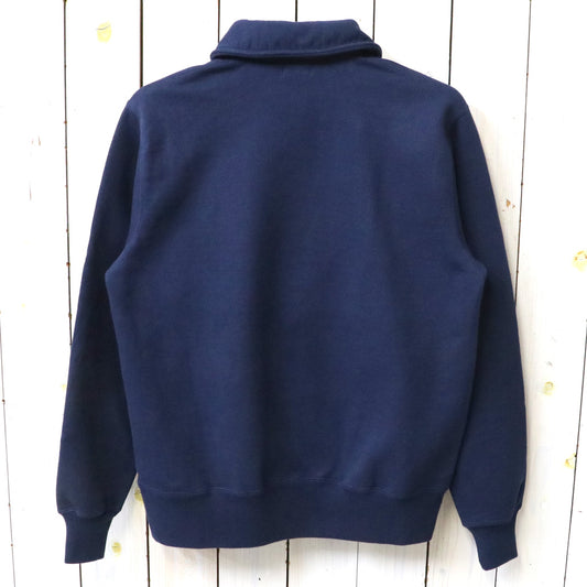 WHITESVILLE : HALF ZIP SWEAT SHIRT (NAVY)