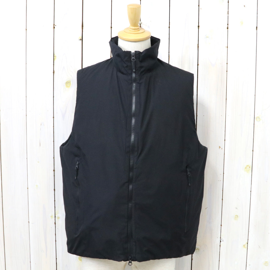 Goldwin『GORE-TEX WINDSTOPPER Puffy Mil Vest』(ブラック)