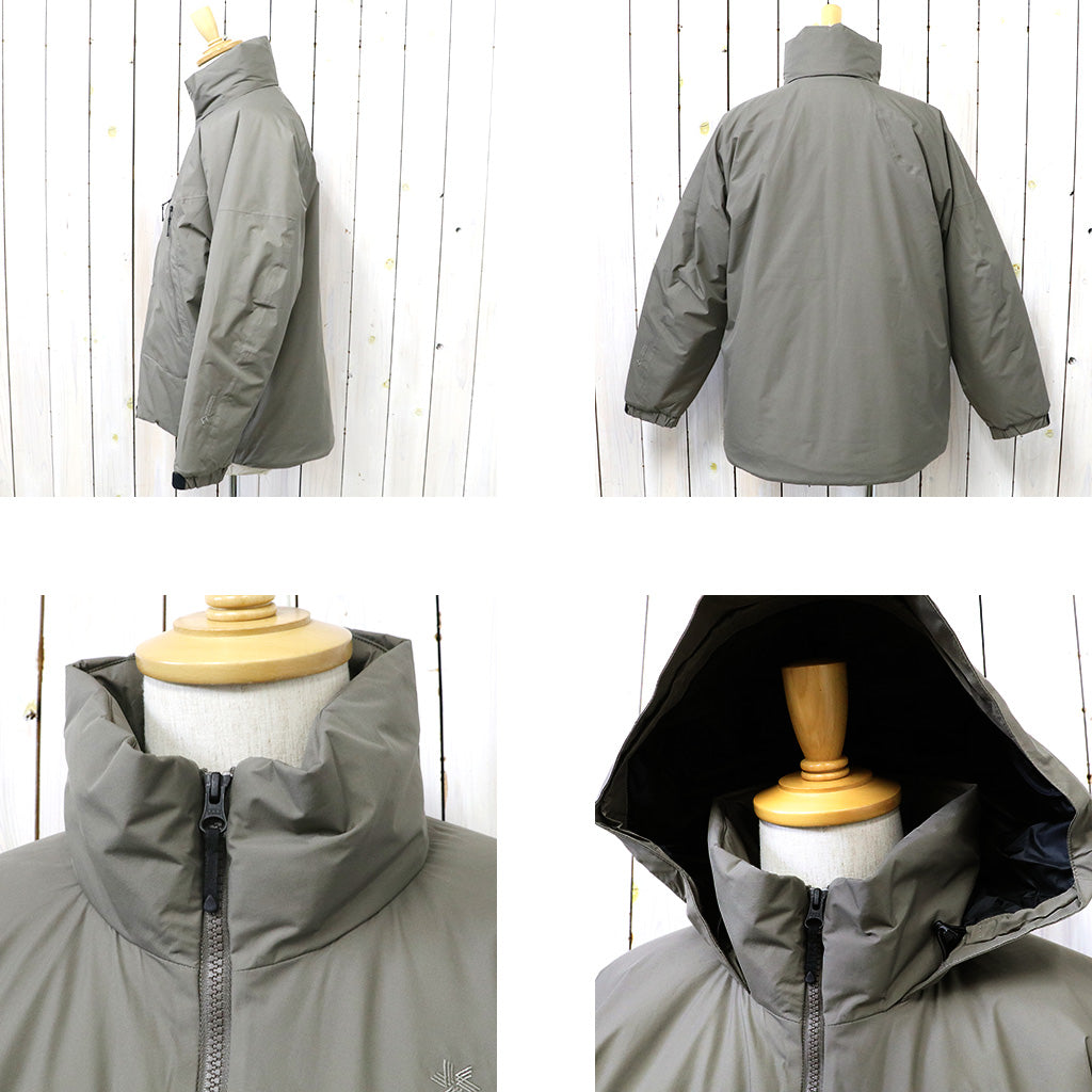 Goldwin『GORE-TEX WINDSTOPPER Puffy Mil Jacket』(トープグレー)