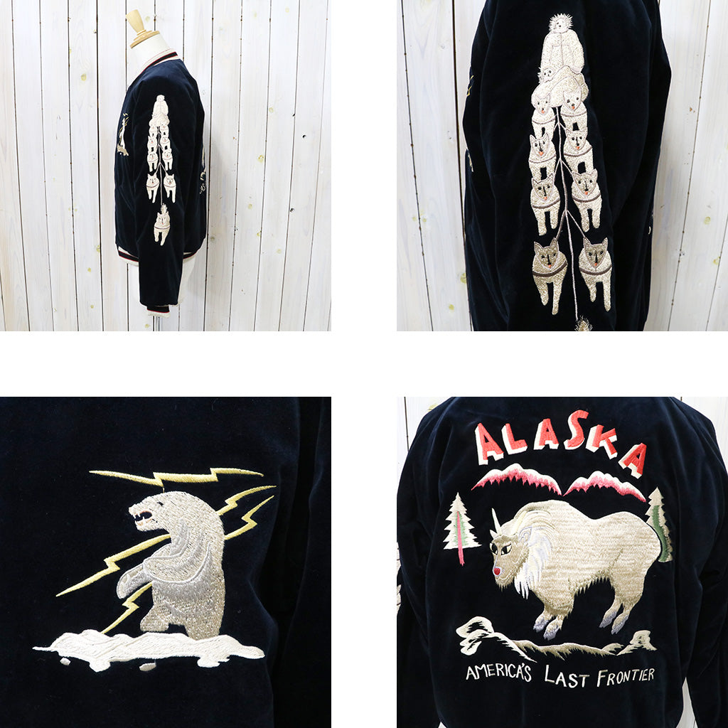 TAILOR TOYO『VELVET SOUVENIR JACKET “MOUNTAIN GOAT”×“ALASKAN FLAG”』