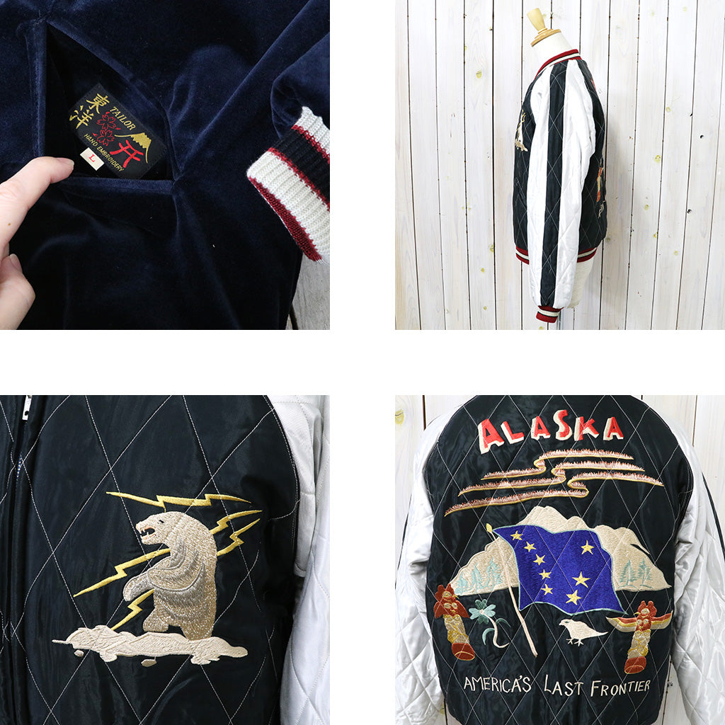 TAILOR TOYO『VELVET SOUVENIR JACKET “MOUNTAIN GOAT”×“ALASKAN FLAG”』