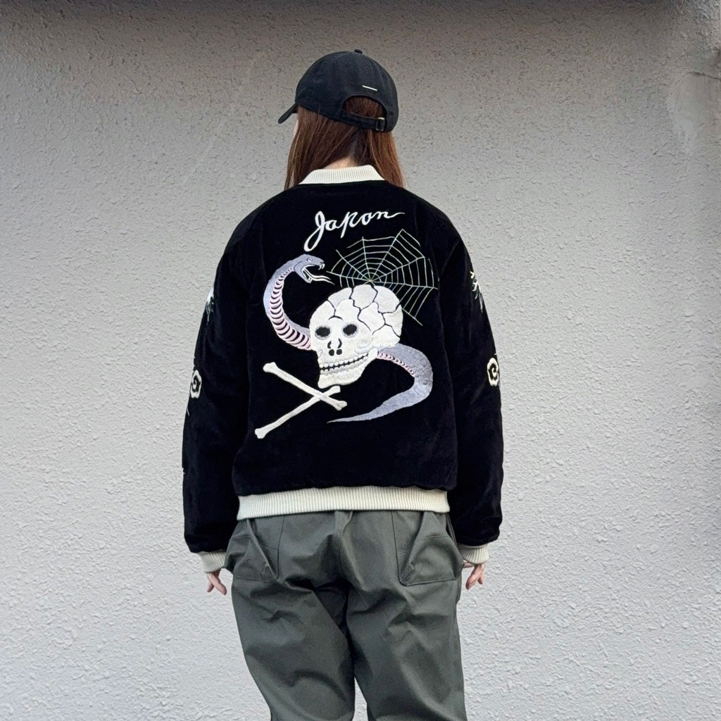 TAILOR TOYO『VELVETEEN SOUVENIR JACKET “SPIDERWEB,SNAKE&SKULL”×”DRAGON&TIGER”』