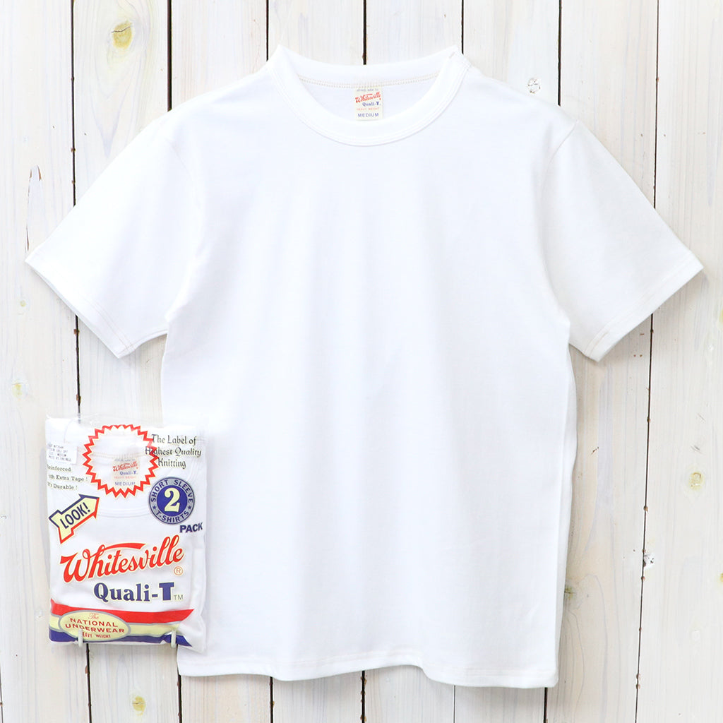 WHITESVILLE : 2-PACK T-SHIRT (OFF WHITE)
