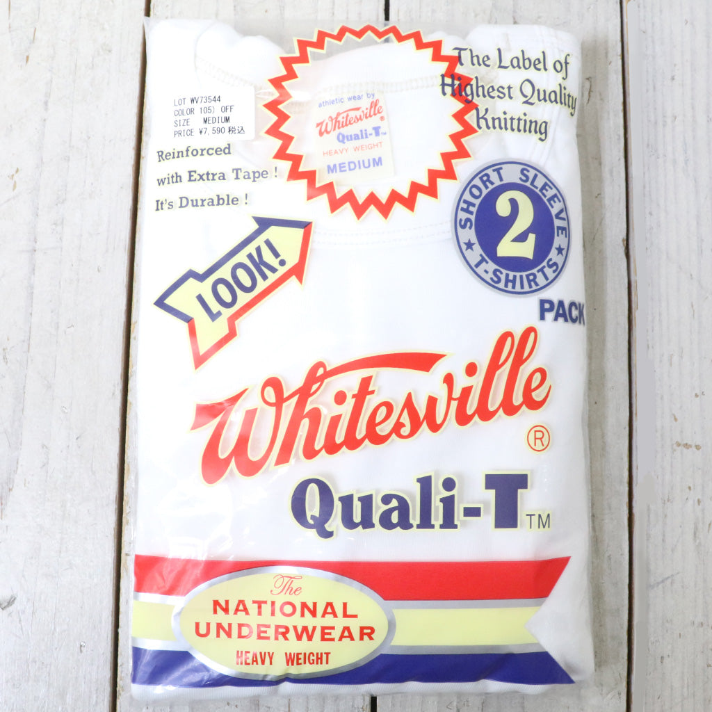 WHITESVILLE : 2-PACK T-SHIRT (OFF WHITE)