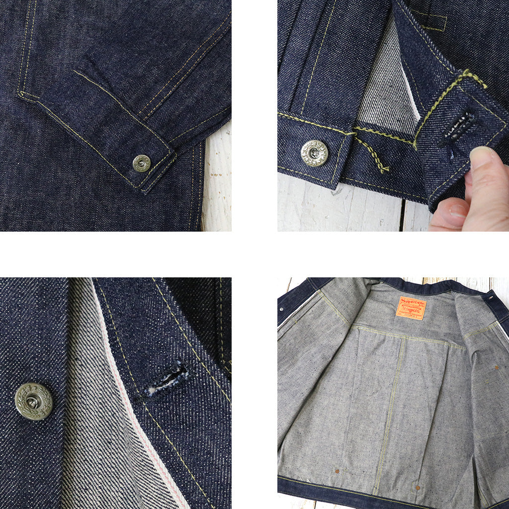 SUGER CANE Super “Denim” Collectible『#10 14oz. DENIM BLOUSE 1945 MODEL(T-BACK)』