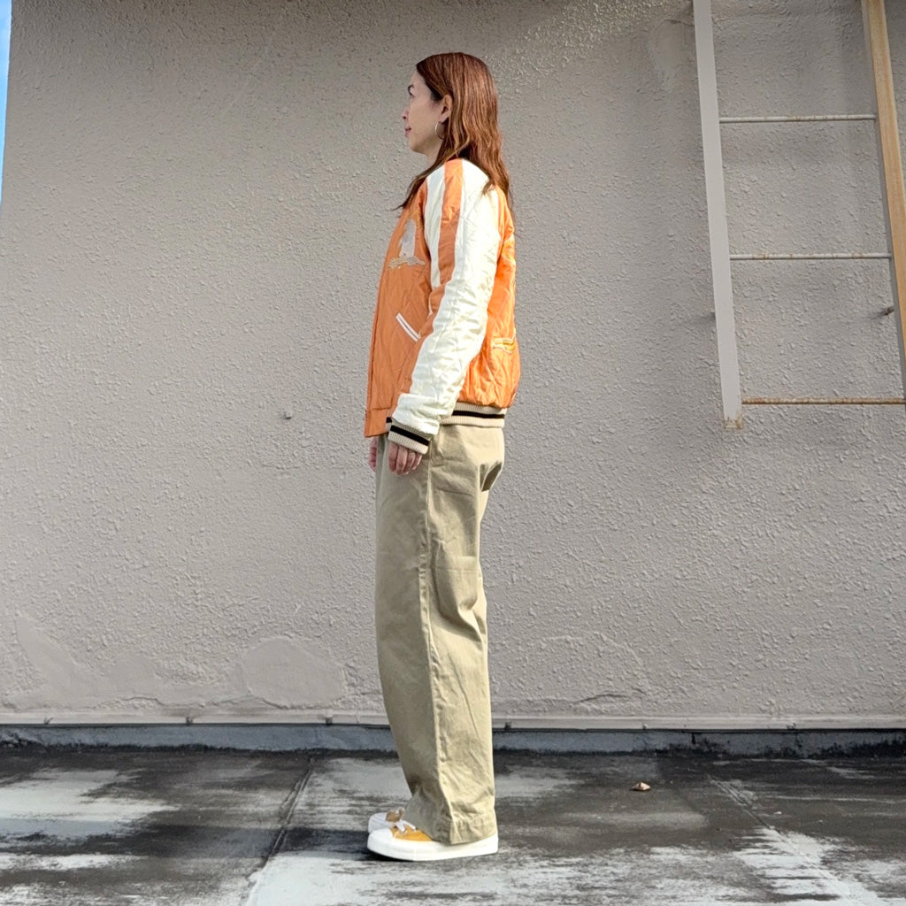 TAILOR TOYO : VELVETEEN QUILT SUKA "POLAR BEAR”×”ALASKA MAP”