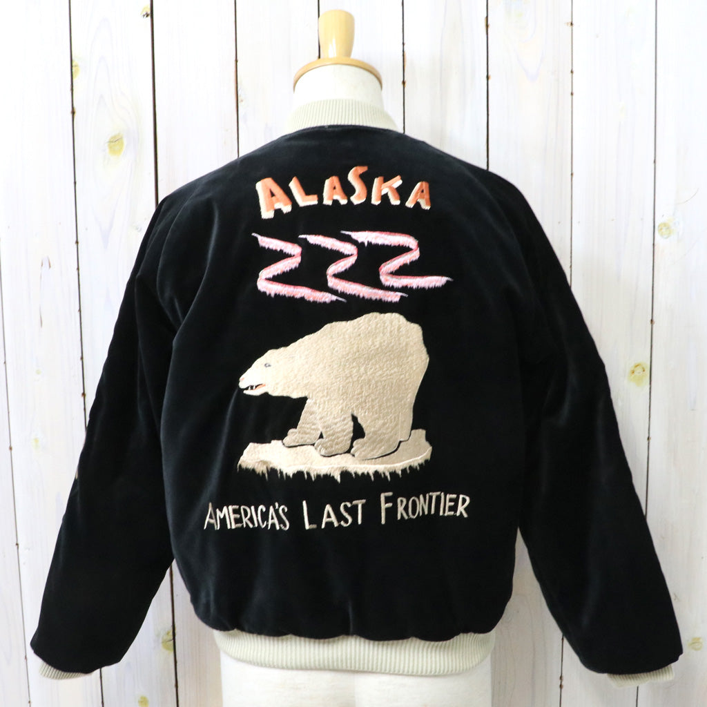 TAILOR TOYO : VELVETEEN QUILT SUKA "POLAR BEAR”×”ALASKA MAP”
