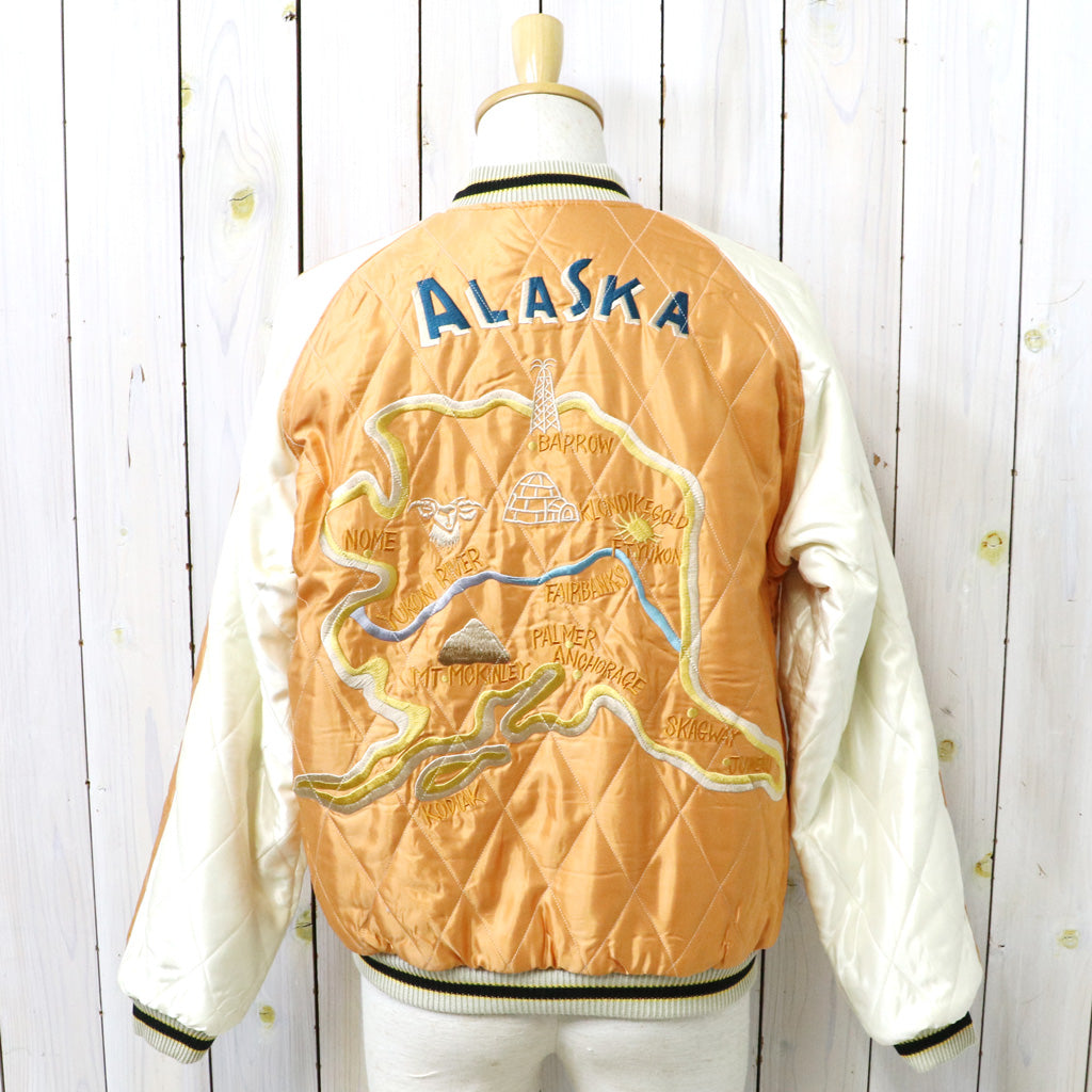 TAILOR TOYO : VELVETEEN QUILT SUKA "POLAR BEAR”×”ALASKA MAP”
