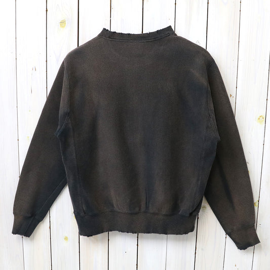 Champion : US企画 VINTAGE 日焼け加工 REVERSE WEAVE CREWNECK (BLACK)