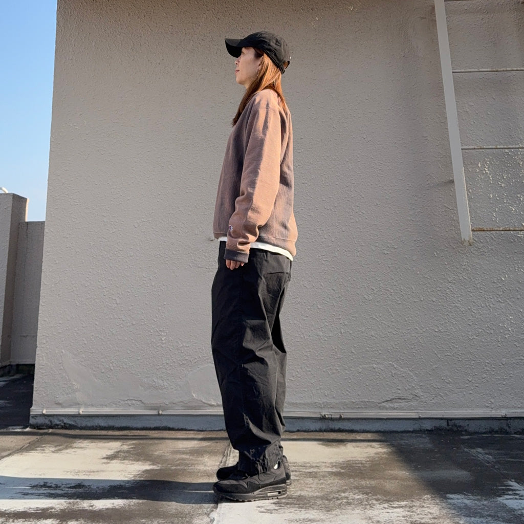 Champion : US企画 VINTAGE 日焼け加工 REVERSE WEAVE CREWNECK (CHARCOAL)