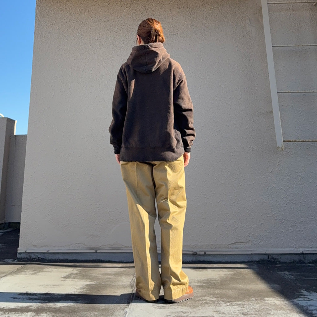 Champion : US企画 VINTAGE 日焼け加工 REVERSE WEAVE HOODIE (BLACK)