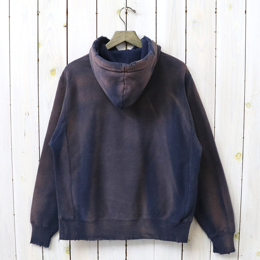 Champion : US企画 VINTAGE 日焼け加工 REVERSE WEAVE HOODIE (NAVY)