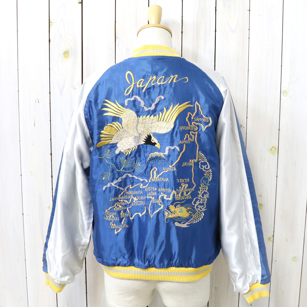 TAILOR TOYO : VELVETEEN SOUVENIR JACKET “GOLD DRAGON & GOLD TIGER”×”JAPAN MAP”
