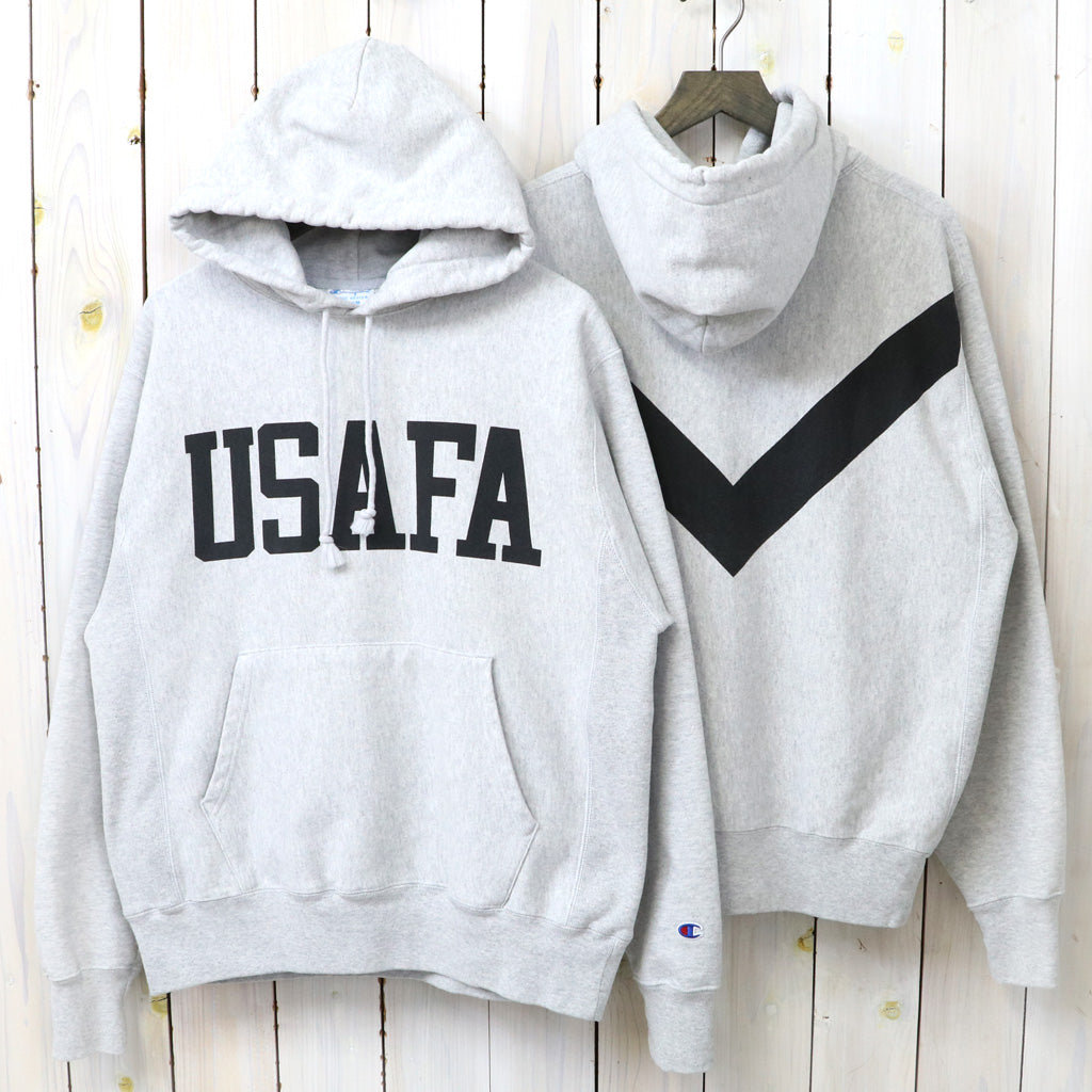 Champion : US企画 VINTAGE加工 USAFA-REFLECTOR REVERSE WEAVE HOODIE