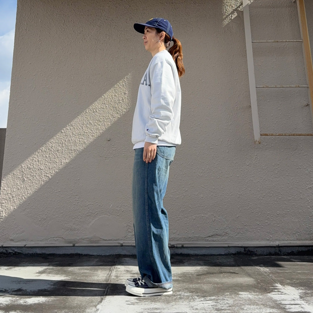 Champion : US企画 VINTAGE加工 N.A.A.A REVERSE WEAVE CREWNECK (GREY)