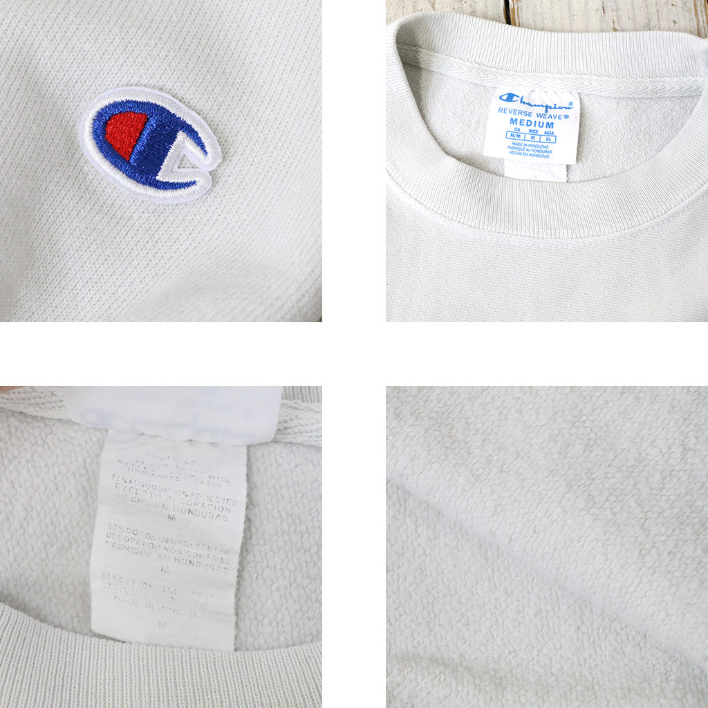 Champion : US企画 VINTAGE加工 N.A.A.A REVERSE WEAVE CREWNECK (GREY)