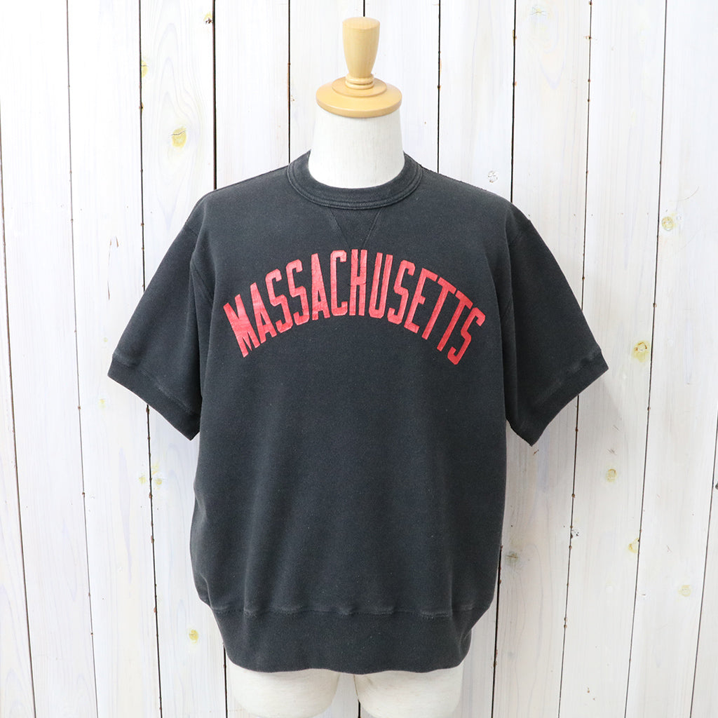 WHITESVILLE : S/S SWEAT T-SHIRT W/PRINT (BLACK)