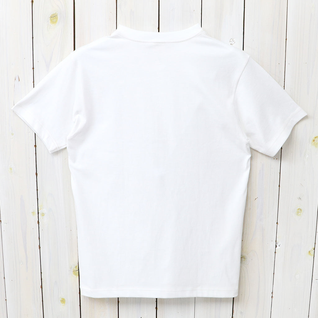 WHITESVILLE : S/S HENLEY T-SHIRT (OFF WHITE)