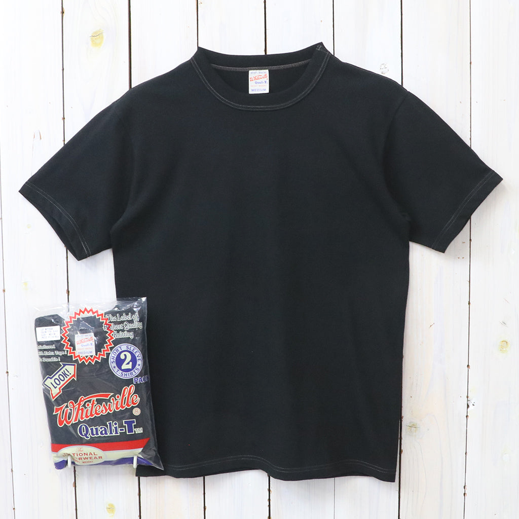 WHITESVILLE : 2-PACK T-SHIRT (BLACK)