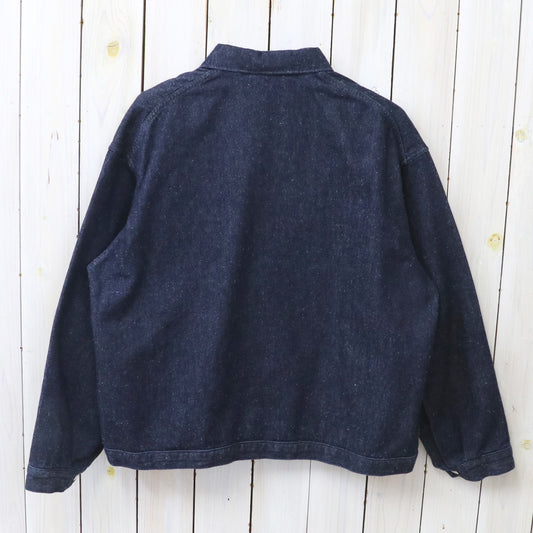 SANMONT : Silk Denim Work Jacket (Indigo)