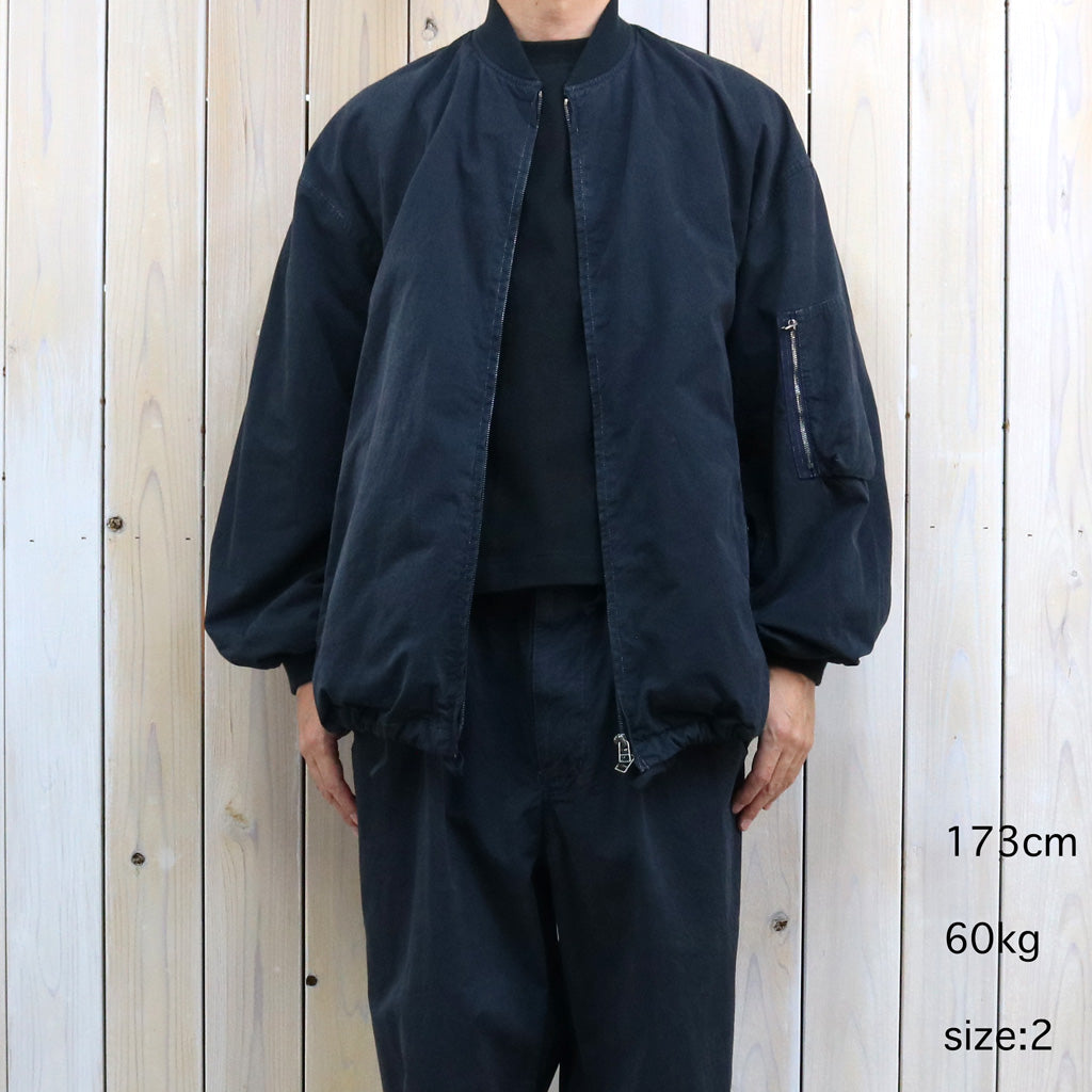 SANMONT : Zip Blouson (Dark Navy)
