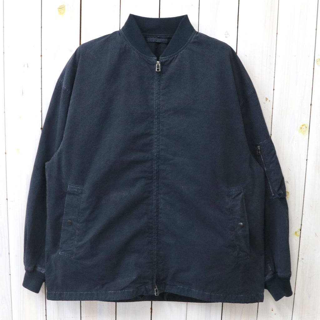 SANMONT : Zip Blouson (Dark Navy)