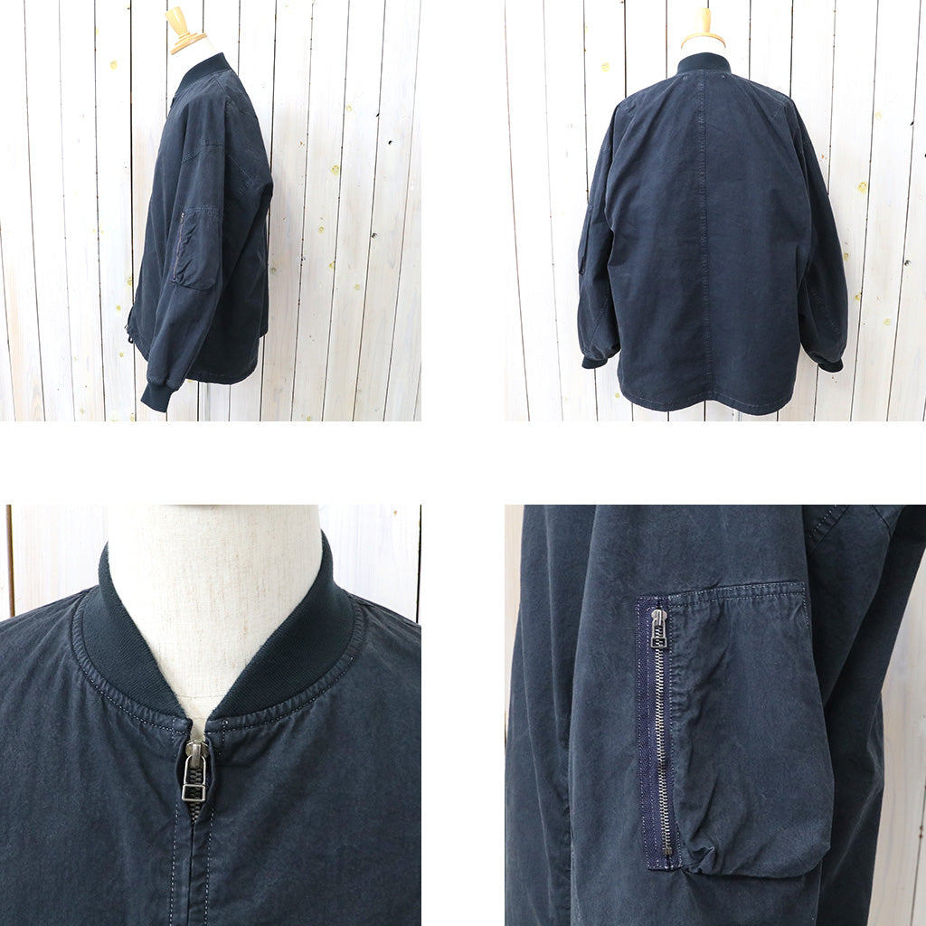 SANMONT : Zip Blouson (Dark Navy)
