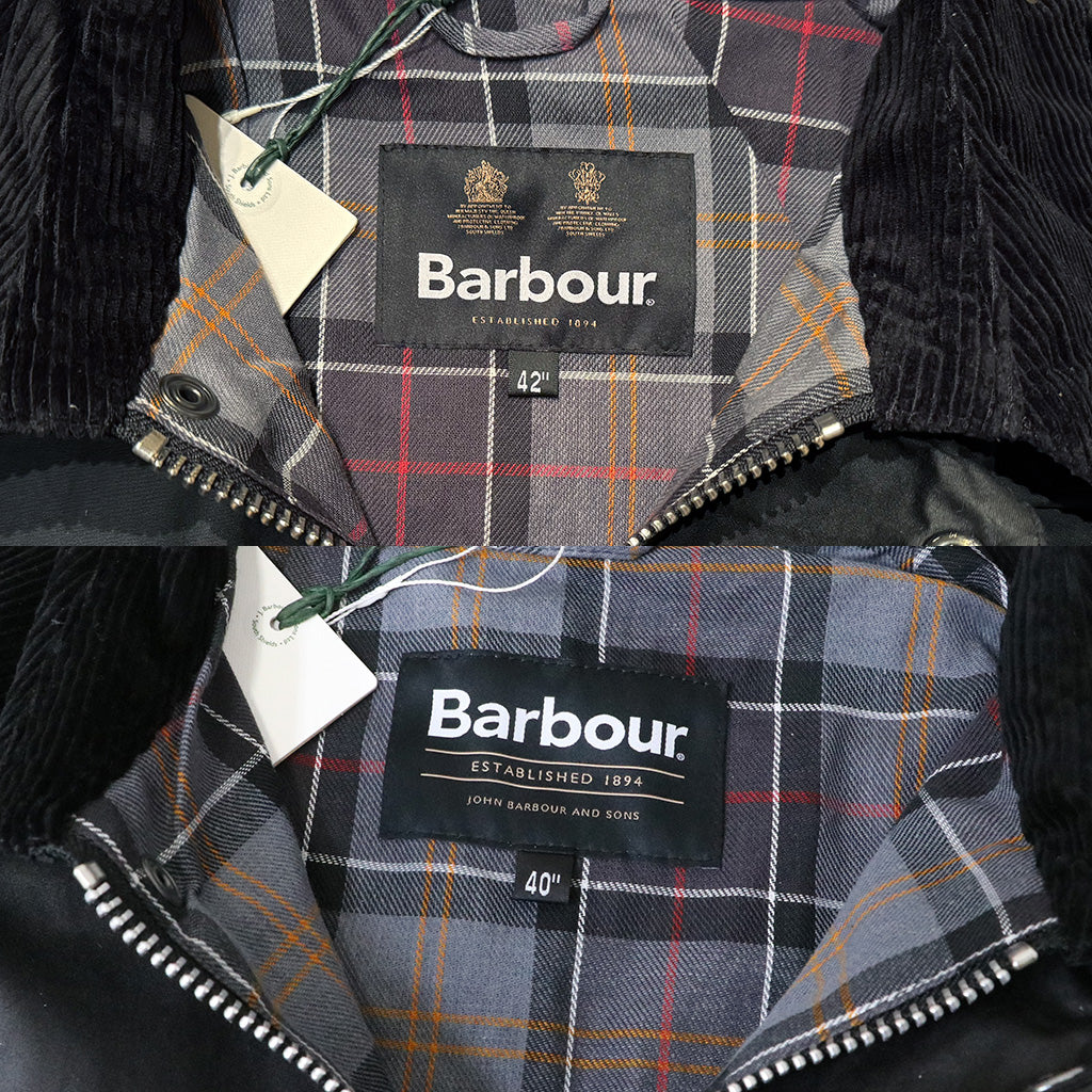 Barbour : OS TRANSPORT WAX (BLACK)