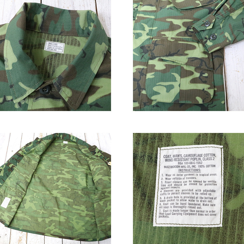 【SALE50%OFF】BUZZ RICKSON’S : COAT,MAN’S CAMOUFLAGE COTTON,WIND RESISTANT POPLIN,CLASS 2