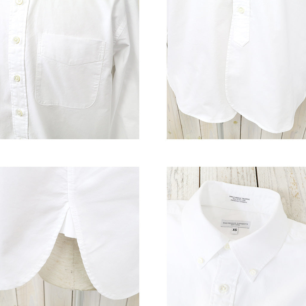 ENGINEERED GARMENTS『19 Century BD Shirt-Cotton Oxford』(White) – Reggieshop