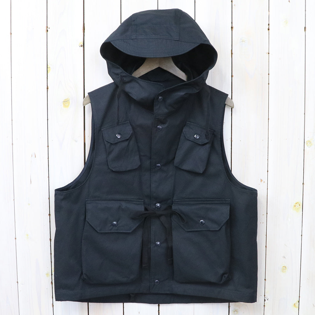 ENGINEERED GARMENTS : Field Vest-Cotton Ventile Twill (Dk.Navy)