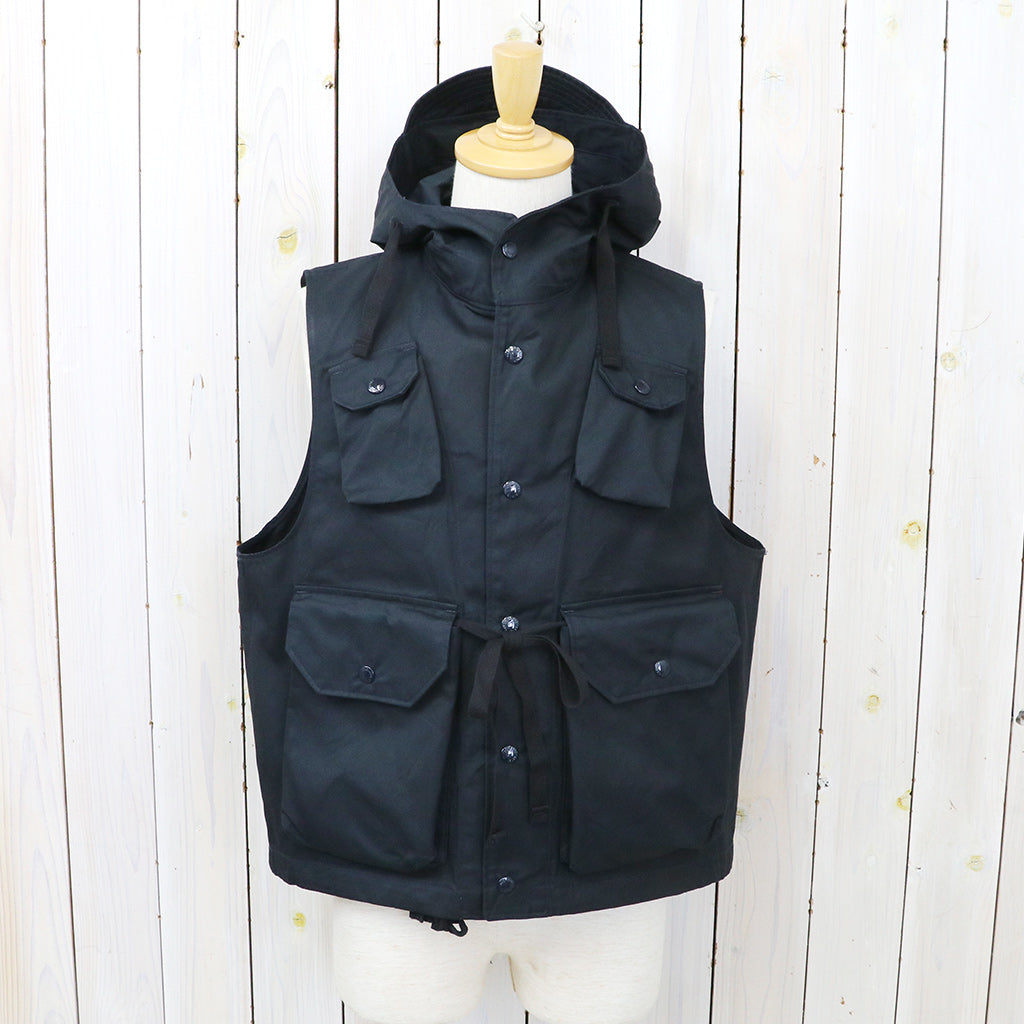 ENGINEERED GARMENTS : Field Vest-Cotton Ventile Twill (Dk.Navy)