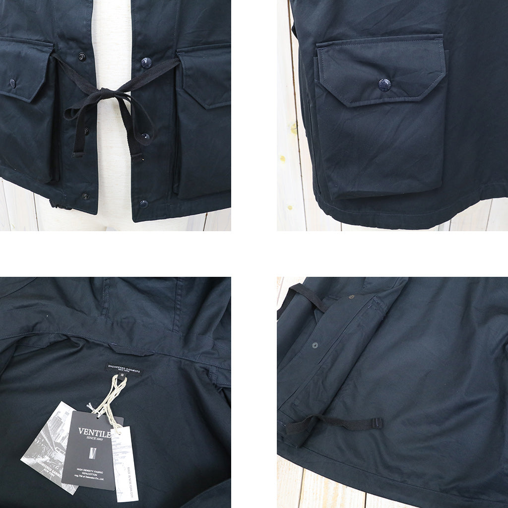 ENGINEERED GARMENTS : Field Vest-Cotton Ventile Twill (Dk.Navy)