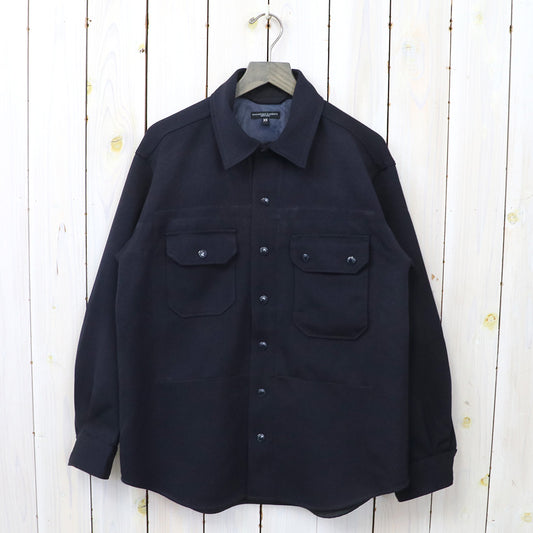 ENGINEERED GARMENTS : CPO Shirt Jacket-Heavy Wool Elastique (Dk.Navy)