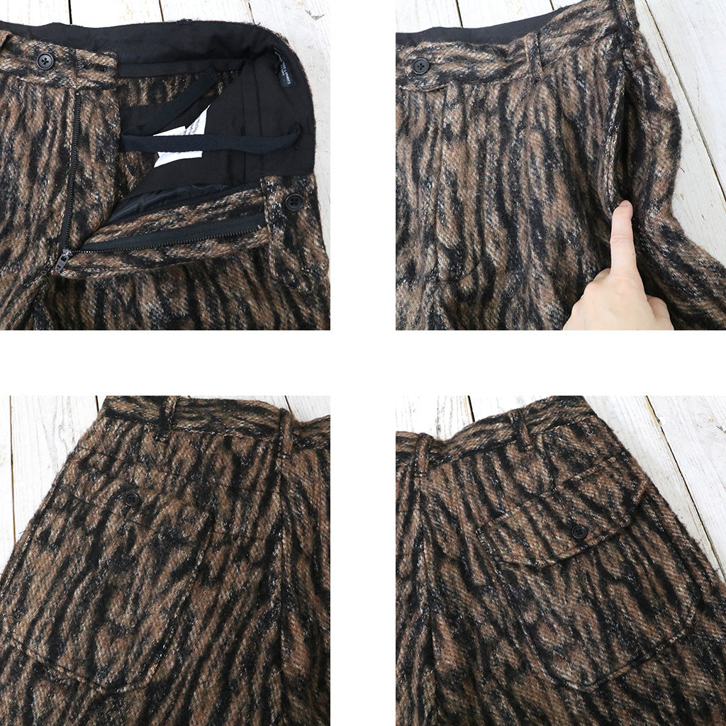 ENGINEERED GARMENTS : Carlyle Pant-Acrylic Poly Bark Jacquard