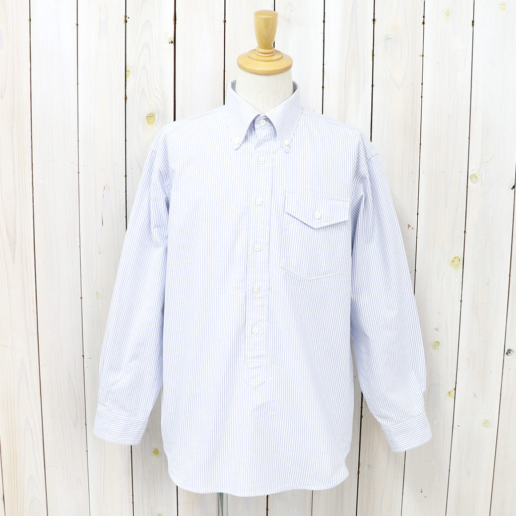 ENGINEERED GARMENTS『IVY BD Shirt-Candy Stripe Oxford』(Navy)