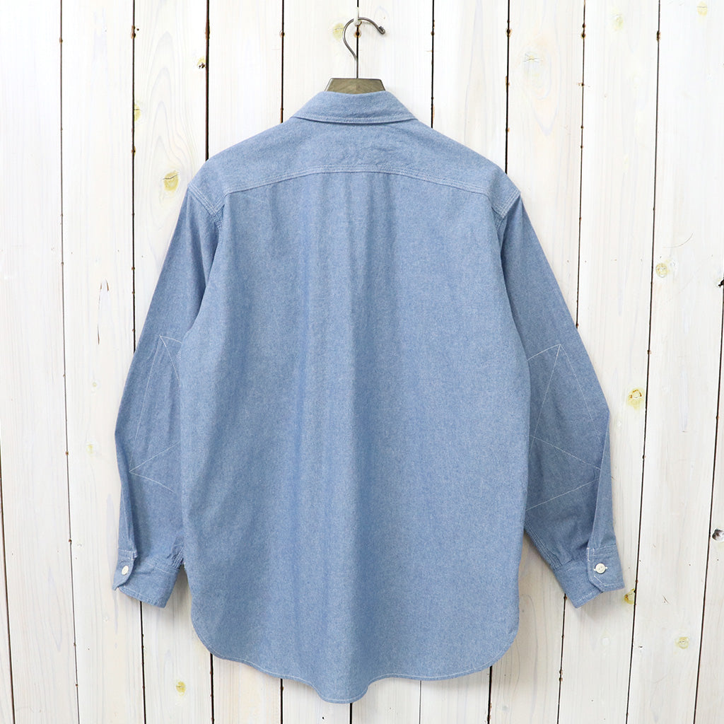 ENGINEERED GARMENTS : Work Shirt-4.5oz Cotton Chambray