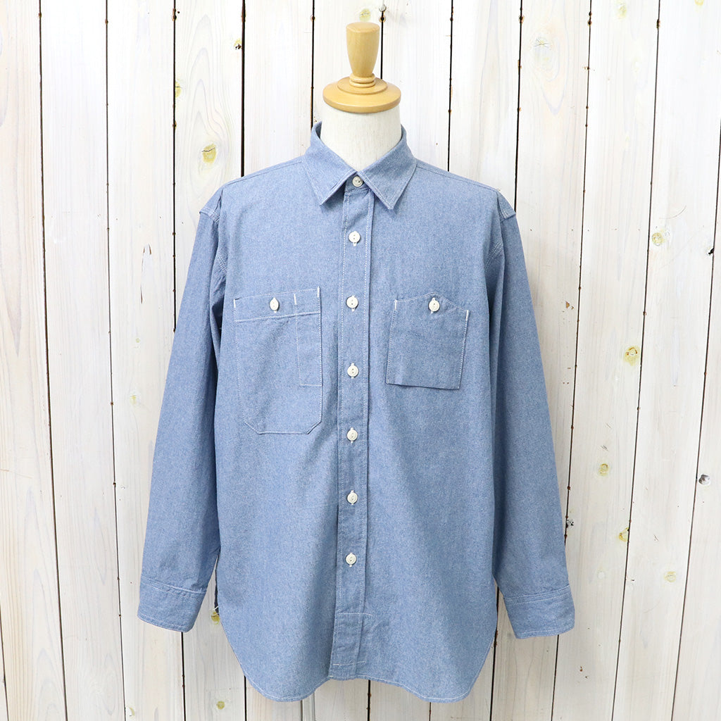ENGINEERED GARMENTS : Work Shirt-4.5oz Cotton Chambray
