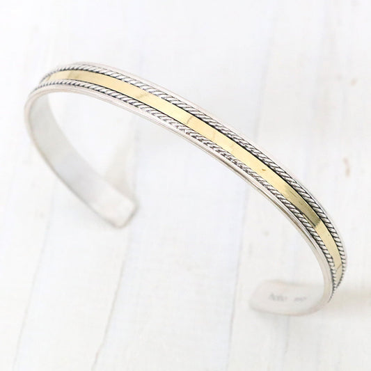 hobo : Rope Bracelet 925 Silver with Brass