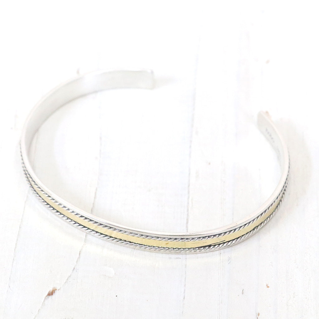 hobo『Rope Bracelet 925 Silver with Brass』