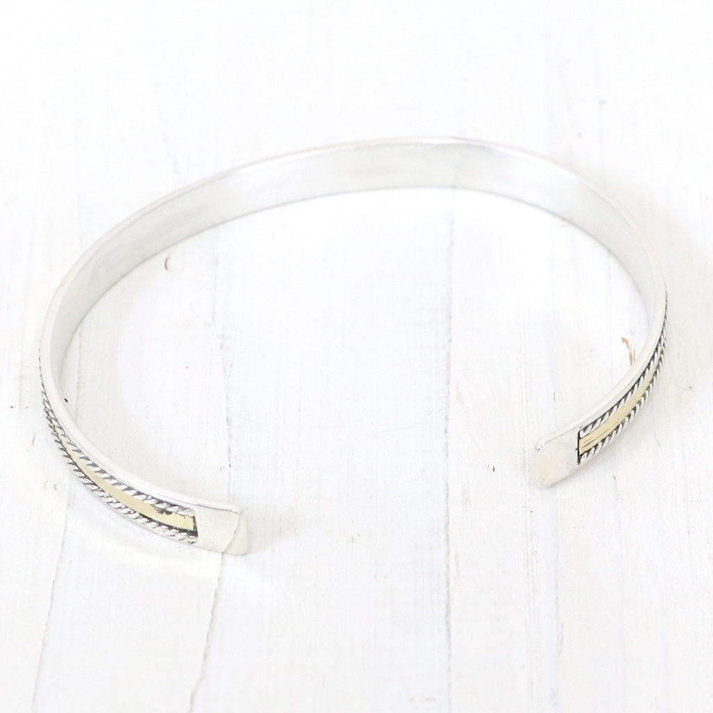 hobo : Rope Bracelet 925 Silver with Brass