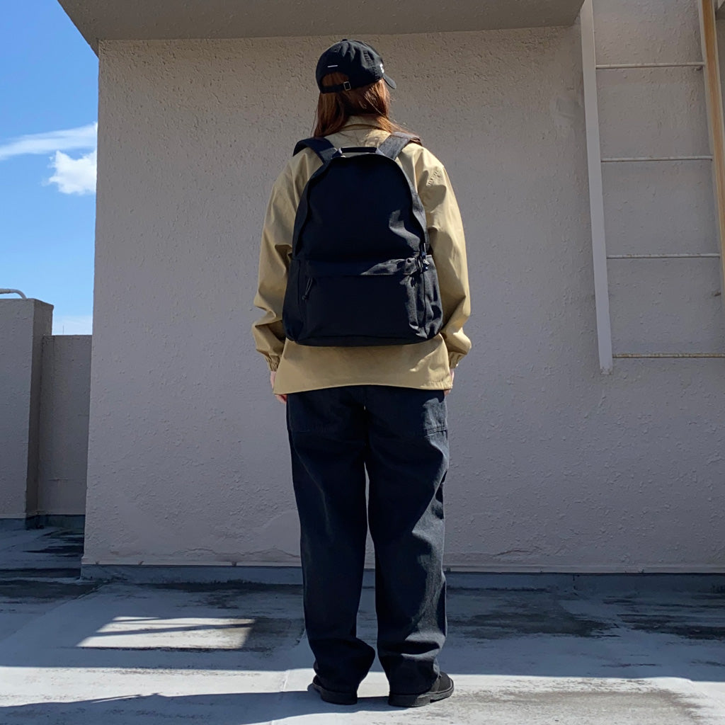 hobo『Everyday Backpack Nylon Oxford with Cow Leather』