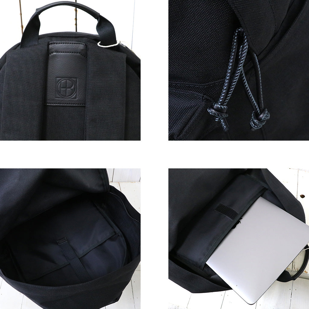 hobo『Everyday Backpack Nylon Oxford with Cow Leather』