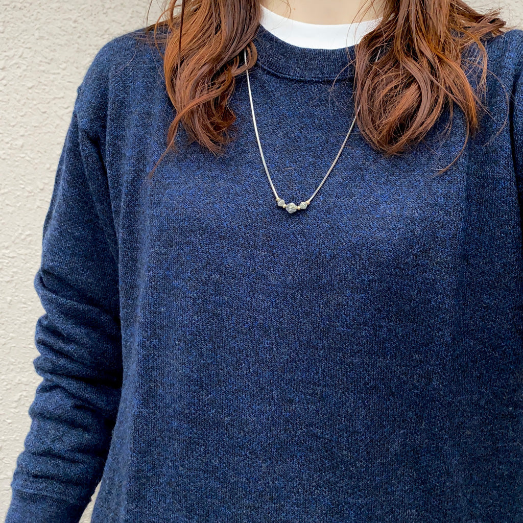 hobo『Beads Necklace 925 Silver with Brass』