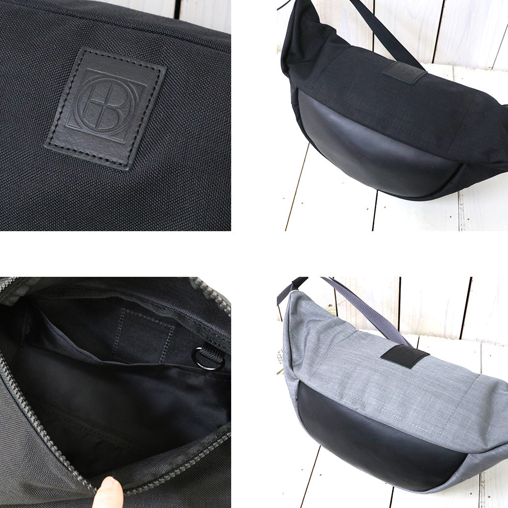 hobo『Waist Pouch Nylon Oxford with Cow Leather』