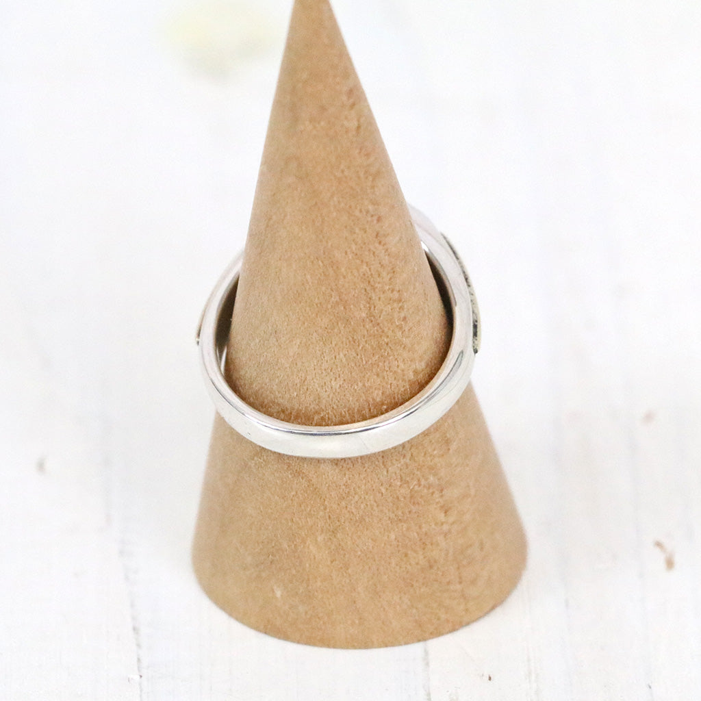 hobo : Signet Ring 925 Silver with Brass