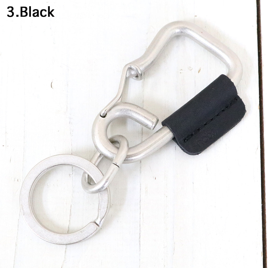 hobo『Carabiner Key Ring S with Cow Leather』