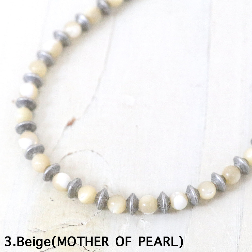 hobo『Beads Necklace Stone』