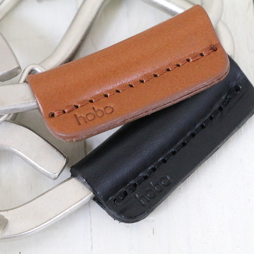 hobo『Carabiner Key Ring L with Cow Leather』